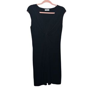 Calvin Klein Black Short Sleeve Dress